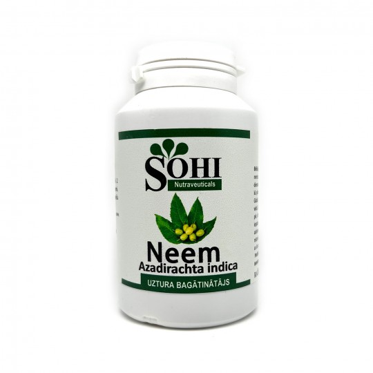 Nīms / Neem (60 kapsulas) 37,08g, SOHI